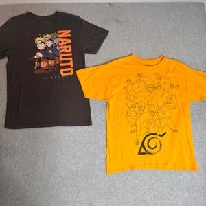 Naruto Shippuden T Shirt Bundle (2)‎ Anime TV Show Youth XL and Mens  XS